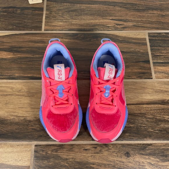 PUMA RS-X Little Girls Size 1.5C Running Shoes Multicolor Valentines Day Sneaker